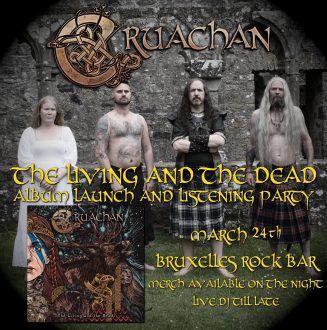 Cruachan The Living And The Dead Album Launch
