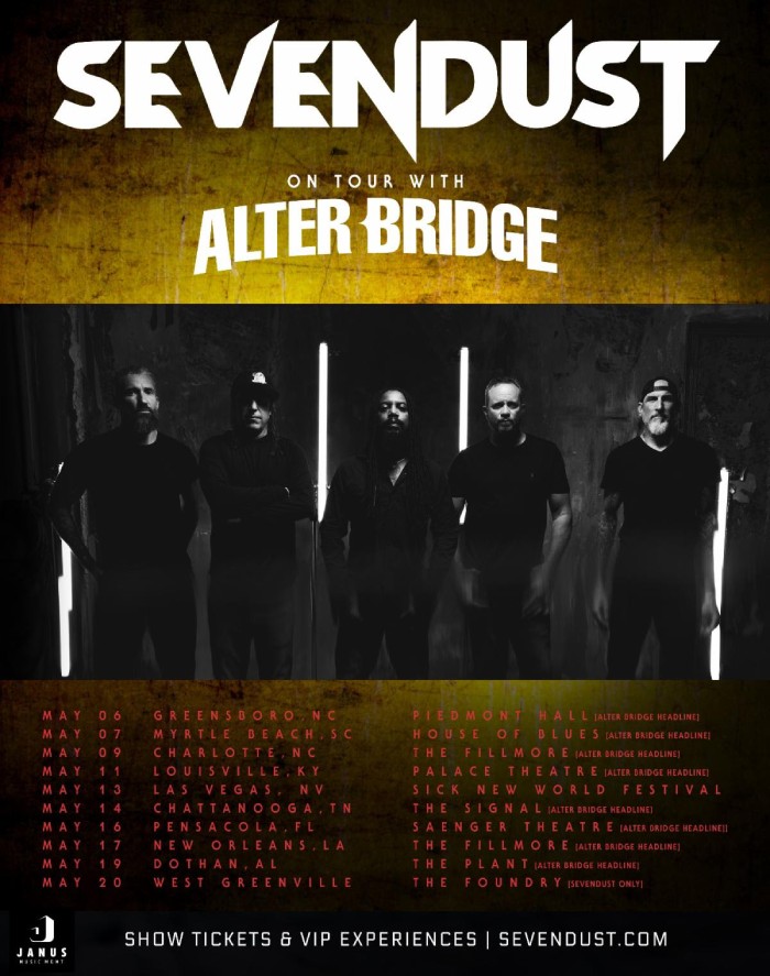 sevendust tour 2023 setlist