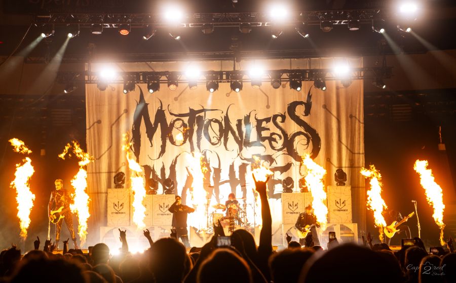 Motionless in White with In This Moment, Fit for A King and From Ashes to New — The Dark Horizon