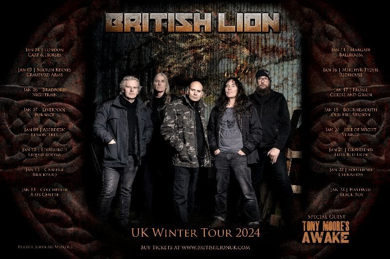 British Lion announce Jan 2024 UK headline tourBritish Lion announce