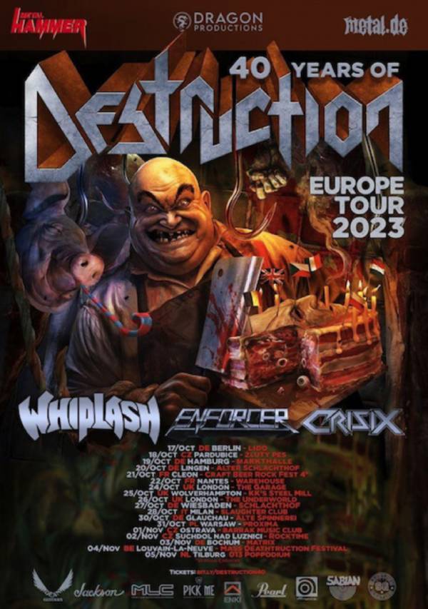 destruction tour dates 2023